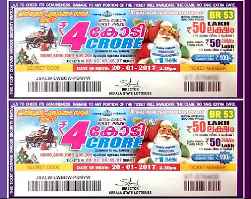 Lottery tickets India
